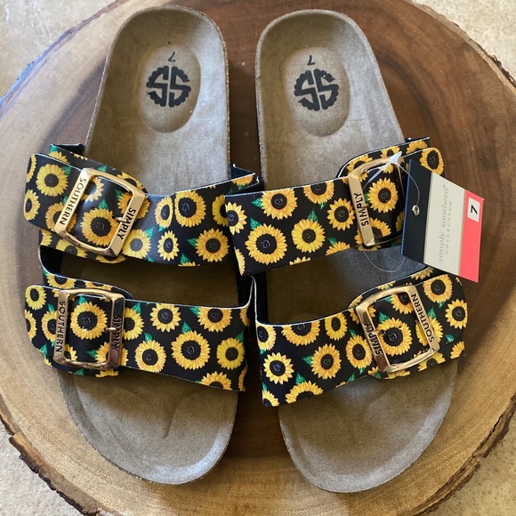 Simply Southern | Shoes | Simply Southern Sunflower Sandal | Poshmark